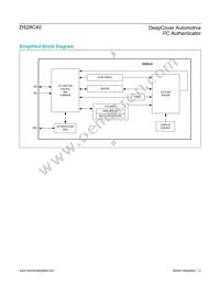 DS28C40G/V+U Datasheet Page 2