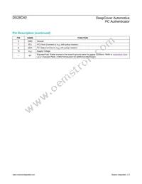 DS28C40G/V+U Datasheet Page 9