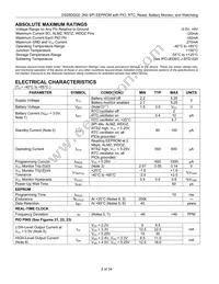 DS28DG02E-3C+T Datasheet Page 2