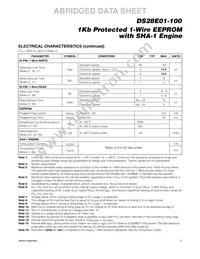 DS28E01G-100+T&R Datasheet Page 3