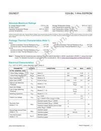 DS28E07Q+U Datasheet Page 2