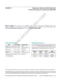 DS28E15G+U Datasheet Page 5