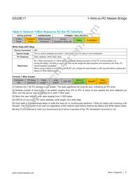 DS28E17Q+T Datasheet Page 17