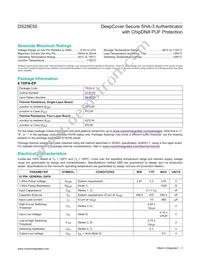 DS28E50Q+U Datasheet Page 3