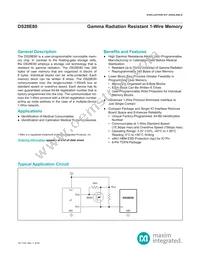 DS28E80Q+U Datasheet Cover