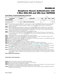 DS28EL22Q+U Datasheet Page 3