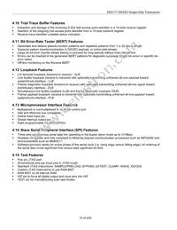 DS3177N+T Datasheet Page 15