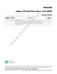 DS3232MZ/V+T Datasheet Page 23