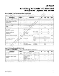 DS3232S#T&R Datasheet Page 3