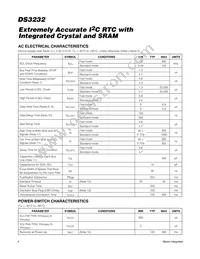 DS3232S#T&R Datasheet Page 4
