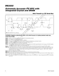 DS3232S#T&R Datasheet Page 6