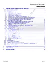 DS33M33N+W Datasheet Page 2