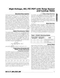 DS3501U+H Datasheet Page 7