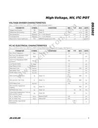 DS3502U+T&R/C Datasheet Page 3