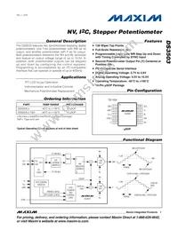 DS3503U+ Datasheet Cover