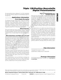 DS3903E-020/W Datasheet Page 11