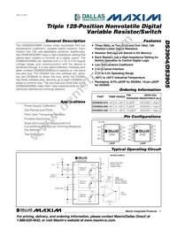 DS3904U-010+T&R Datasheet Cover