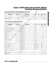 DS3904U-010+T&R Datasheet Page 3