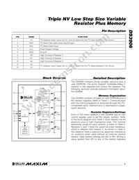 DS3906U+T&R Datasheet Page 7