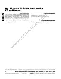 DS3930E Datasheet Page 12