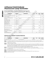 DS3984T+ Datasheet Page 4