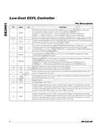 DS3991Z+T&R/PPV Datasheet Page 6