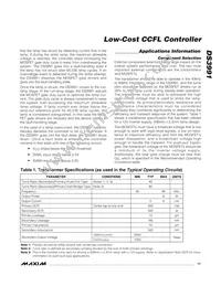 DS3991Z+T&R/PPV Datasheet Page 11