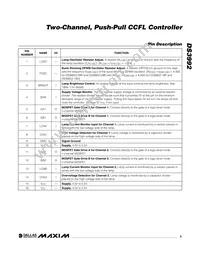 DS3992Z-09N+T&R Datasheet Page 5