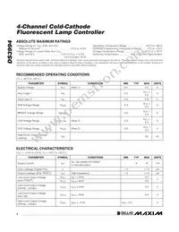 DS3994Z+ Datasheet Page 2