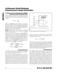 DS3994Z+ Datasheet Page 16