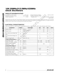 DS4106BN+ Datasheet Page 2