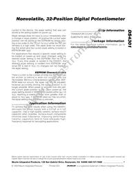 DS4301U-200+T&R Datasheet Page 7