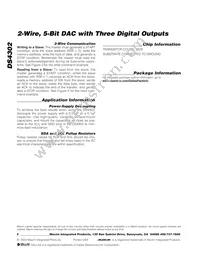 DS4302Z-020+ Datasheet Page 8