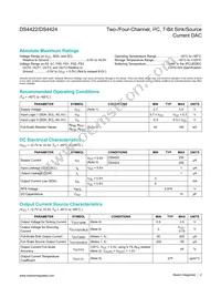 DS4424N+T&R Datasheet Page 2