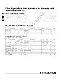 DS4510U-10+T&R Datasheet Page 2