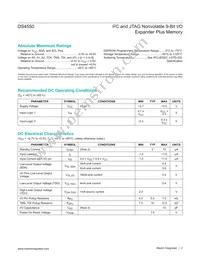 DS4550E+T&R Datasheet Page 2