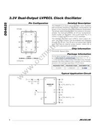 DS4625P+100/150 Datasheet Page 6