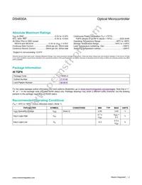 DS4830AT+T Datasheet Page 2