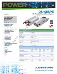 DS495SPE-3-001 Datasheet Cover