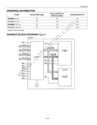 DS5000T-32-16+ Datasheet Page 2