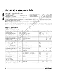 DS5003M-DNS+ Datasheet Page 2