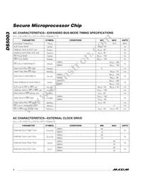 DS5003M-DNS+ Datasheet Page 4