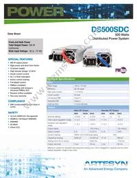 DS500SDC-3-001 Cover