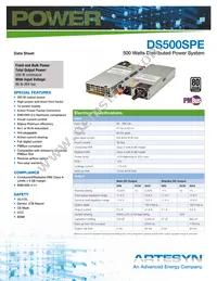 DS500SPE-3-001 Datasheet Cover