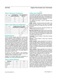 DS7505U+T&R Datasheet Page 9