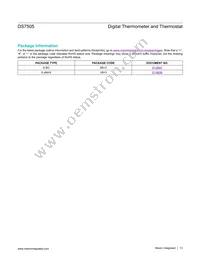 DS7505U+T&R Datasheet Page 13