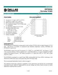 DS76KHZN/BGA Datasheet Cover