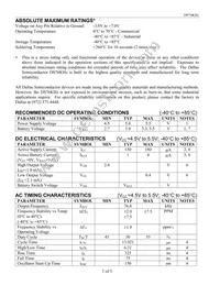 DS76KHZN/BGA Datasheet Page 3