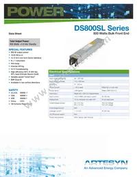 DS800SL-3-001 Datasheet Cover