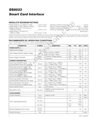 DS8023-RRX+T&R Datasheet Page 2